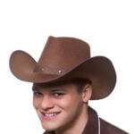 Texan-Cowboy-Hat-Dark-Brown