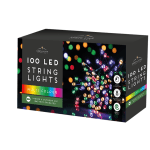 100 Led Battery Operated Lights - Multicoloured