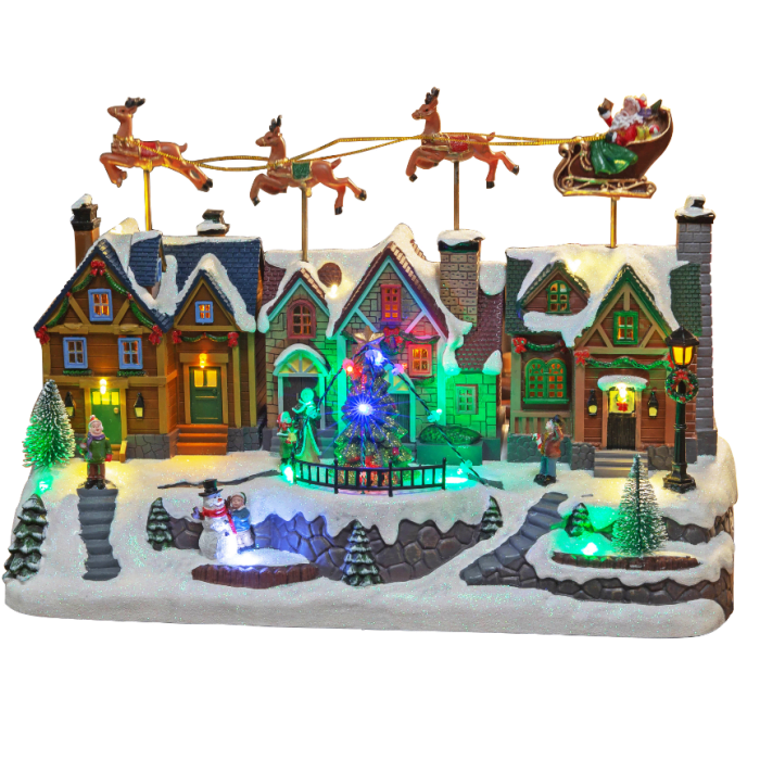 LED Christmas Village