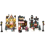 3 Set LED Small House 5"