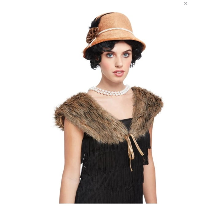 Stole Faux Fur Brown-1920’s