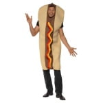 Giant Hot Dog Costume, Brown, with Tabard