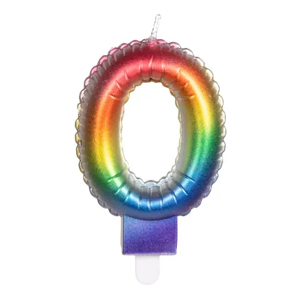 CAKE CANDLE RAINBOW