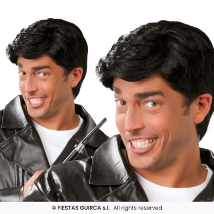 Black man’s wig (box container)