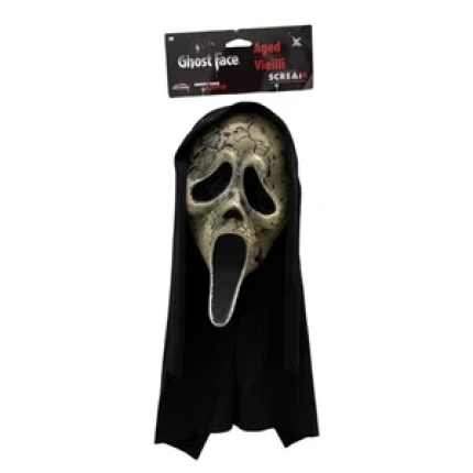 Ghost Face Aged Vieilli Adult Latex Mask